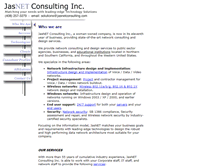 Tablet Screenshot of jasnetconsulting.com